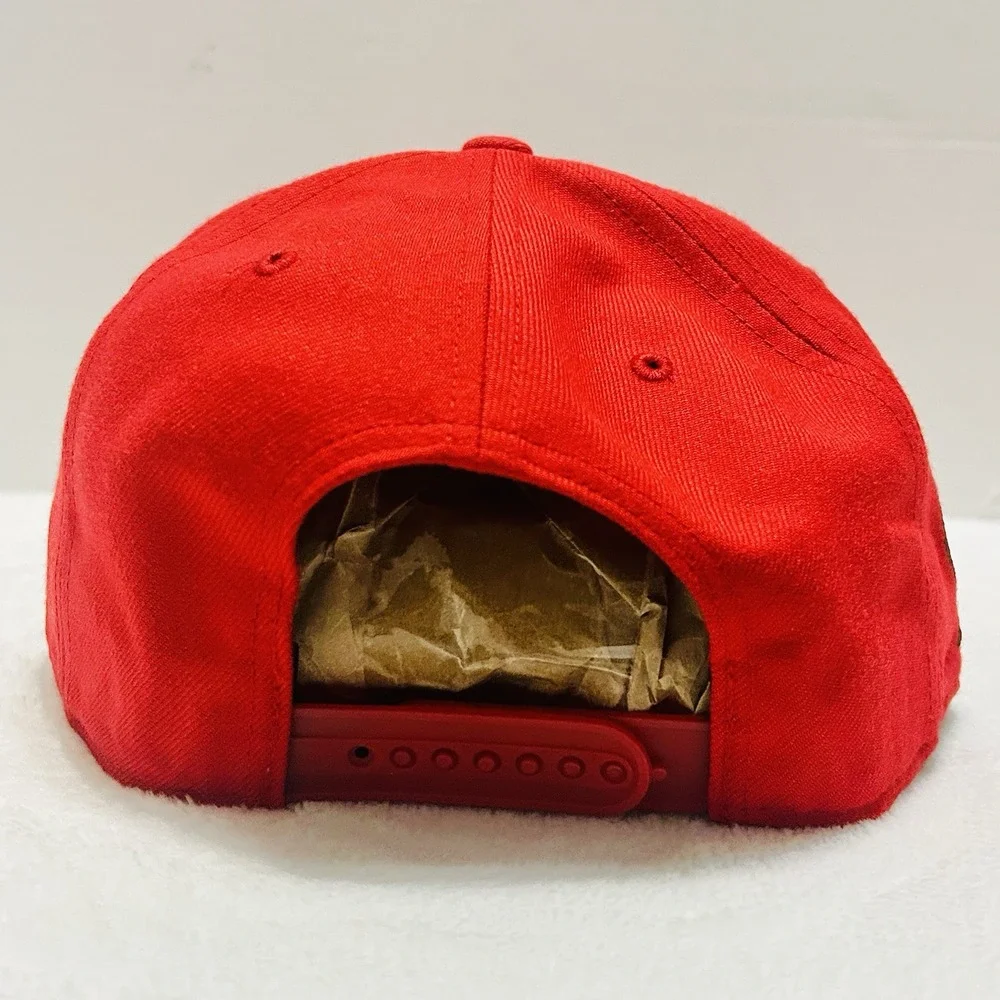 '47 Brand Portland Trail Blazers High Post Captain Snapback Hat‎ Adjustable Red